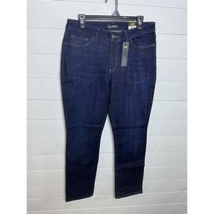 Lee Women's Legendary Regular Fit Straight Leg Mid Rise Jeans 14M Stretch NWT‎